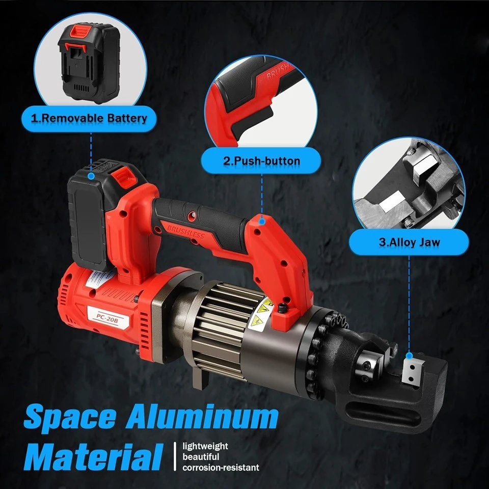 PC-16B #5 (16mm) Cordless Rebar Cutter